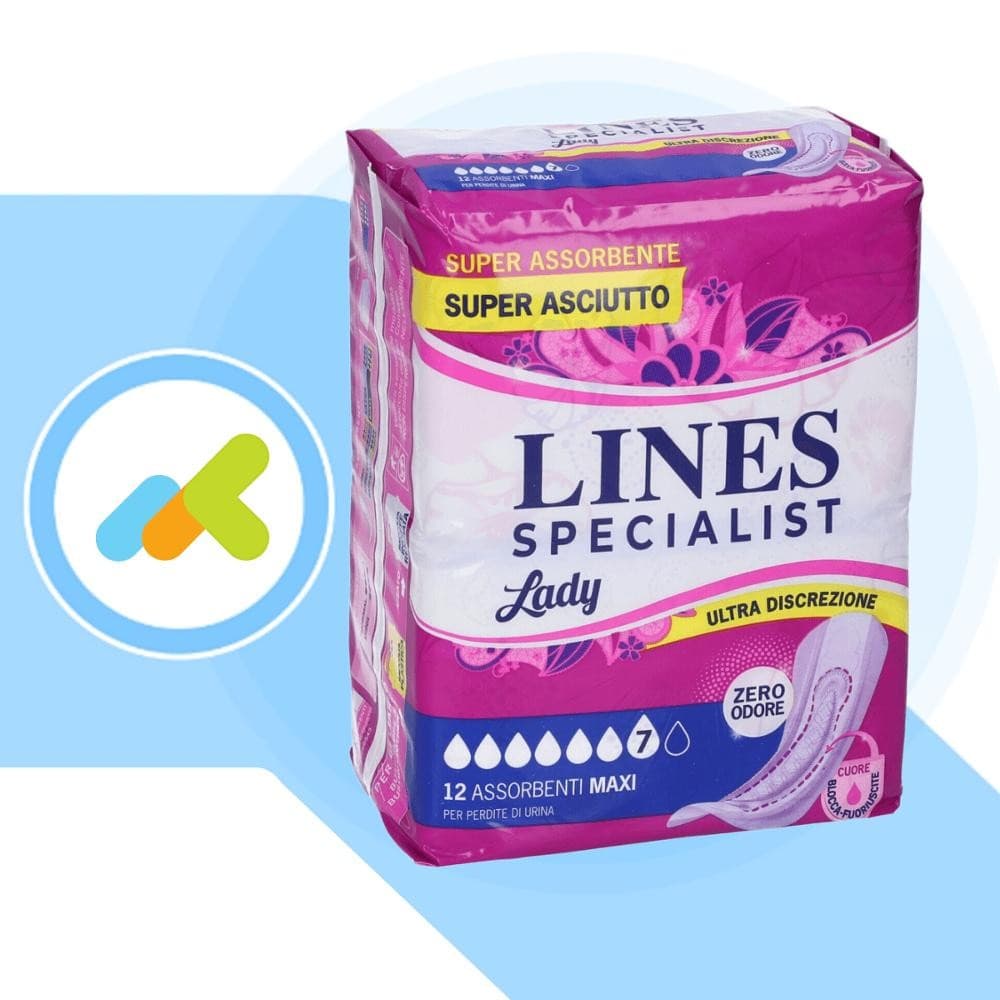 Lines Specialist Pannolini per incontinenza, 12 pezzi – Lidl