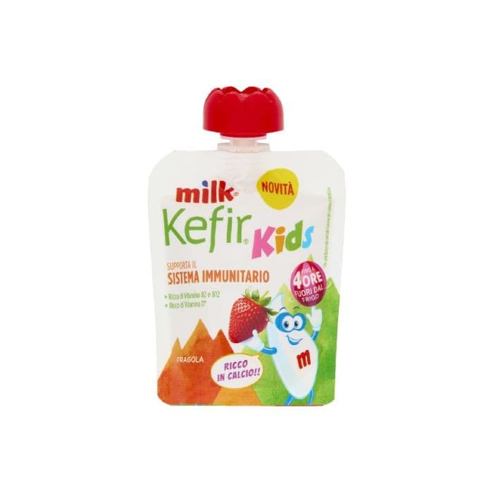 Milk Kefir for Kids Pouch Fragola, 855 g – Lidl