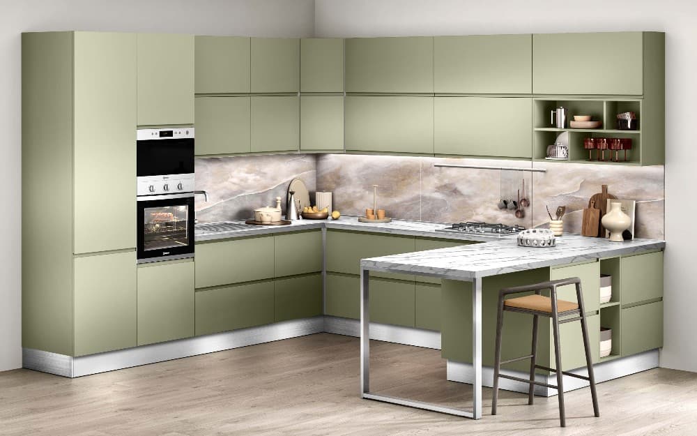 Verde lichene opaco composizione tipo – Mondo Convenienza