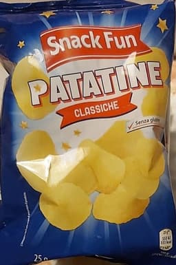 Snack Fun patatine classiche