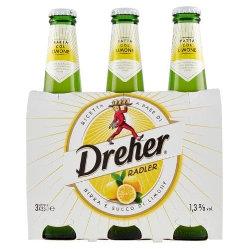 Radler Lemon Dreher 3 x 33 cl in offerta da MD