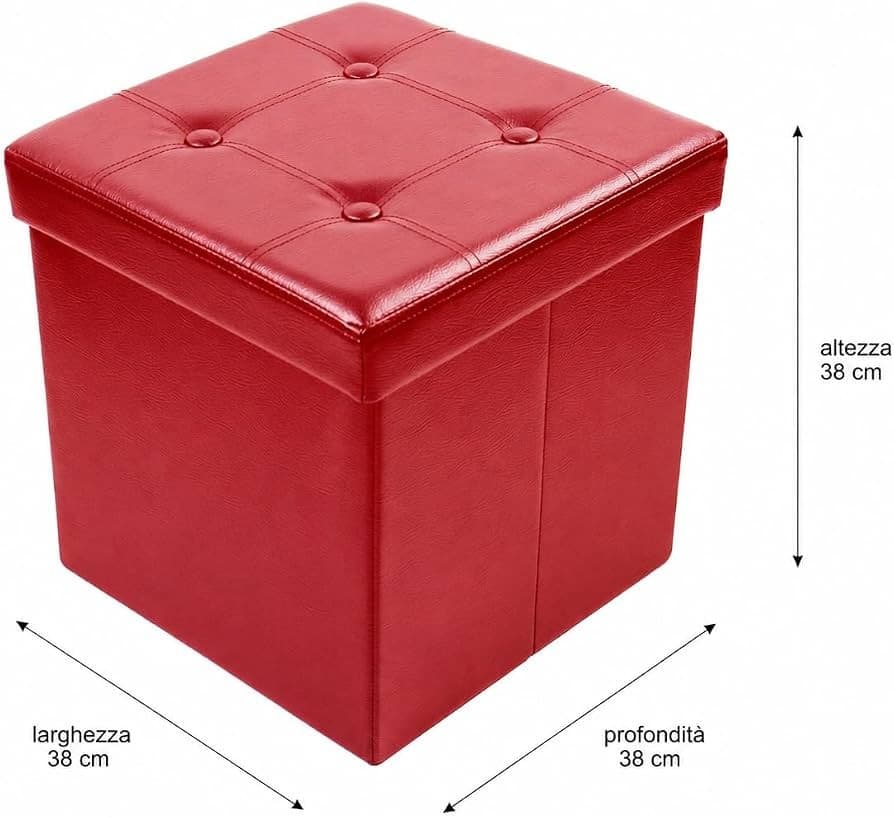 Pouf richiudibile in PVC – Dpiù