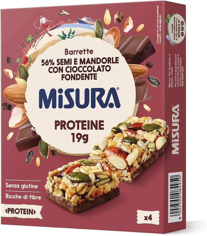 Misura Proteine barrette, 120 g – Il Gigante