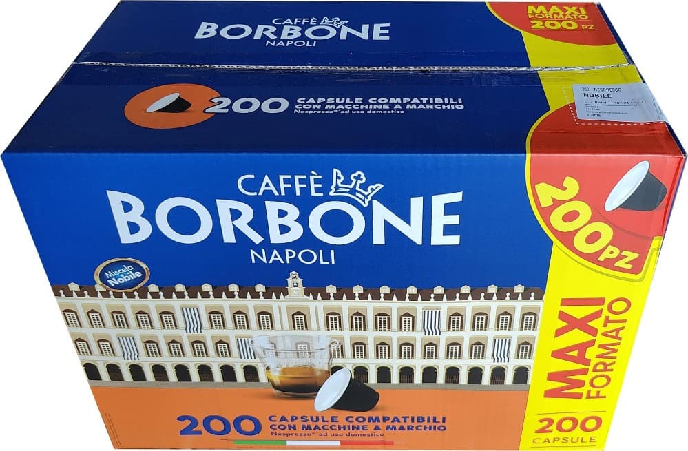 Caffè Borbone capsule Miscela Nobile 200 capsule in offerta da Comet