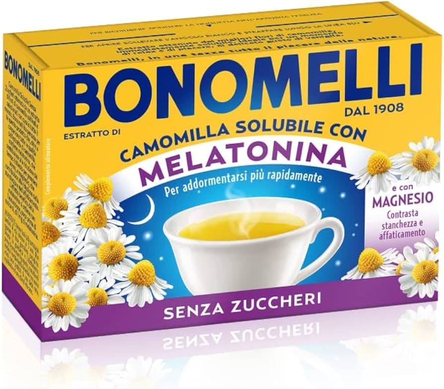 Bonomelli camomilla solubile con melatonina, 16 bustine – ALDI
