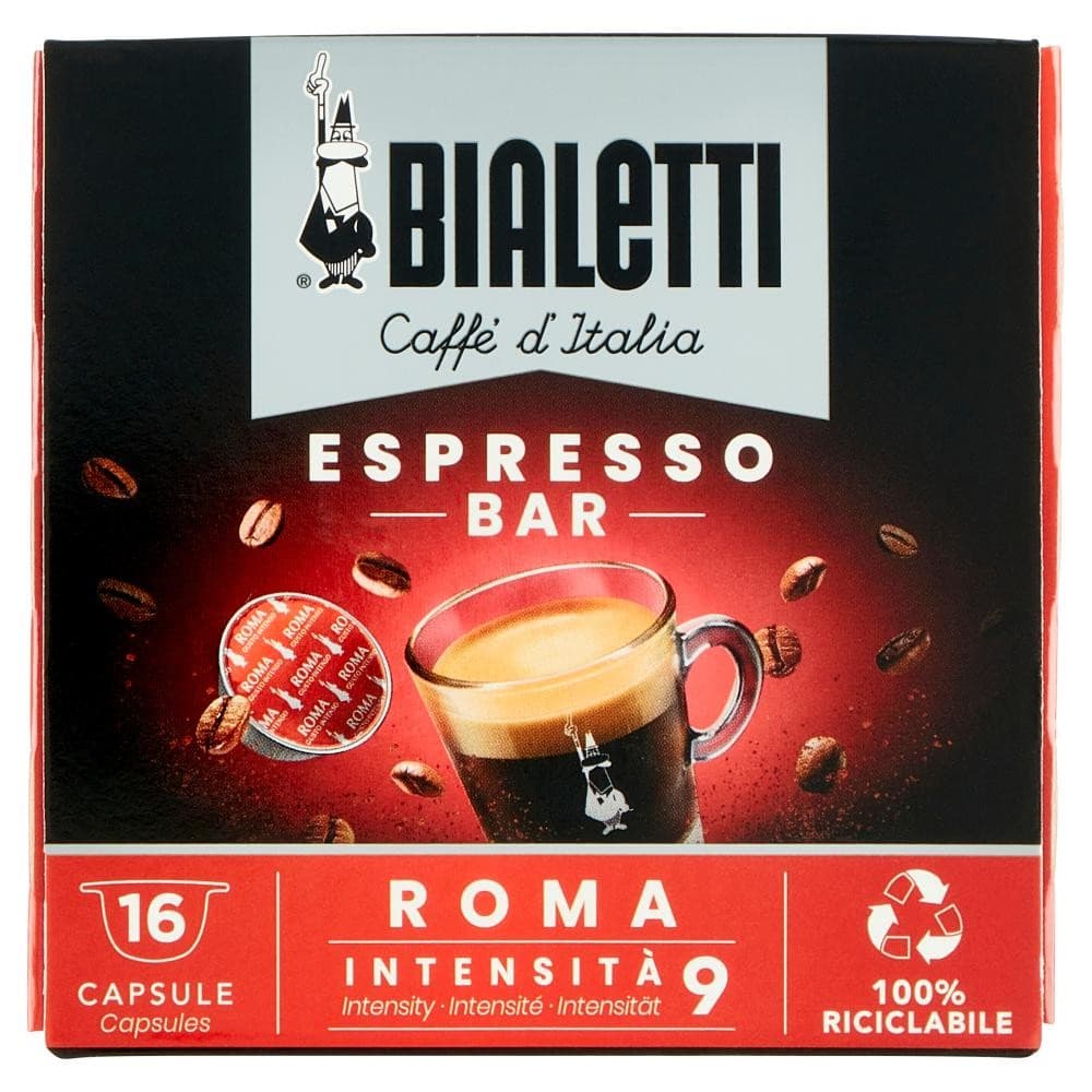 Bialetti Espresso Bar Roma, 16 capsule – Unieuro