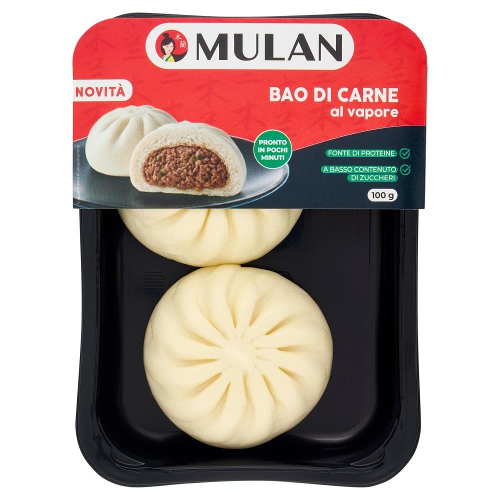 Mulan bao di carne al vapore, 100 g – Il Gigante