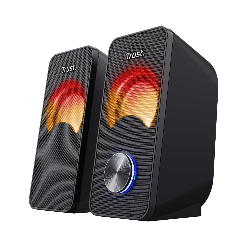 Trust Arys Compact 2.0 Set Altoparlanti Illuminati RGB – Comet