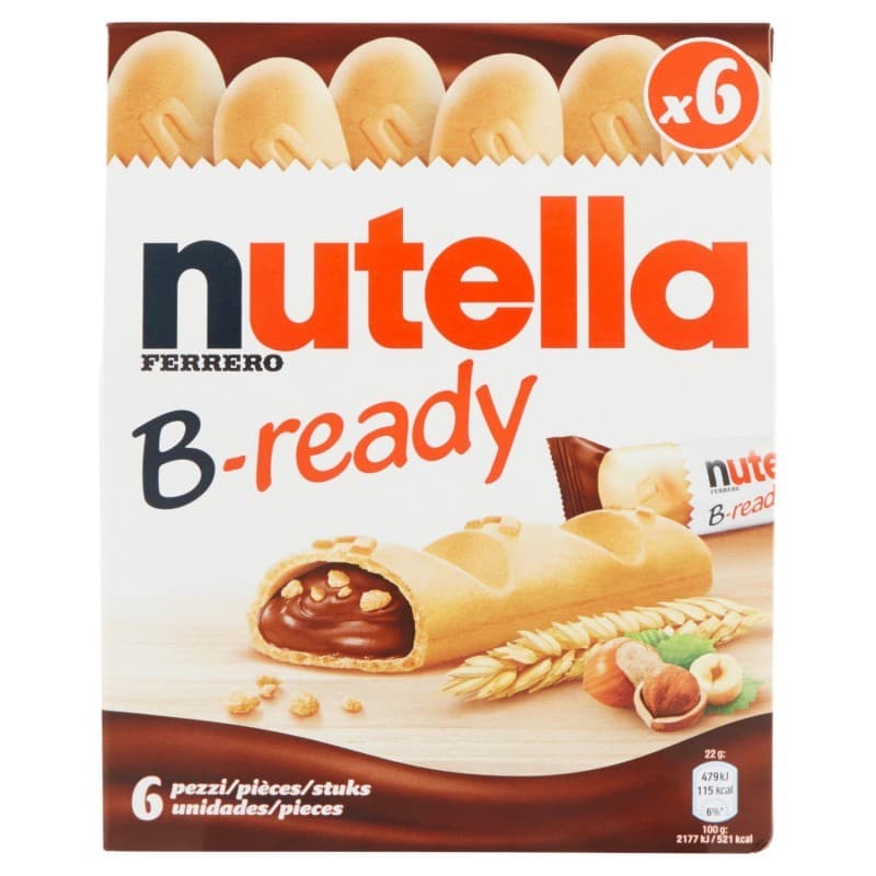 Nutella B-Ready, conf. da 6 pz 132 g – Penny
