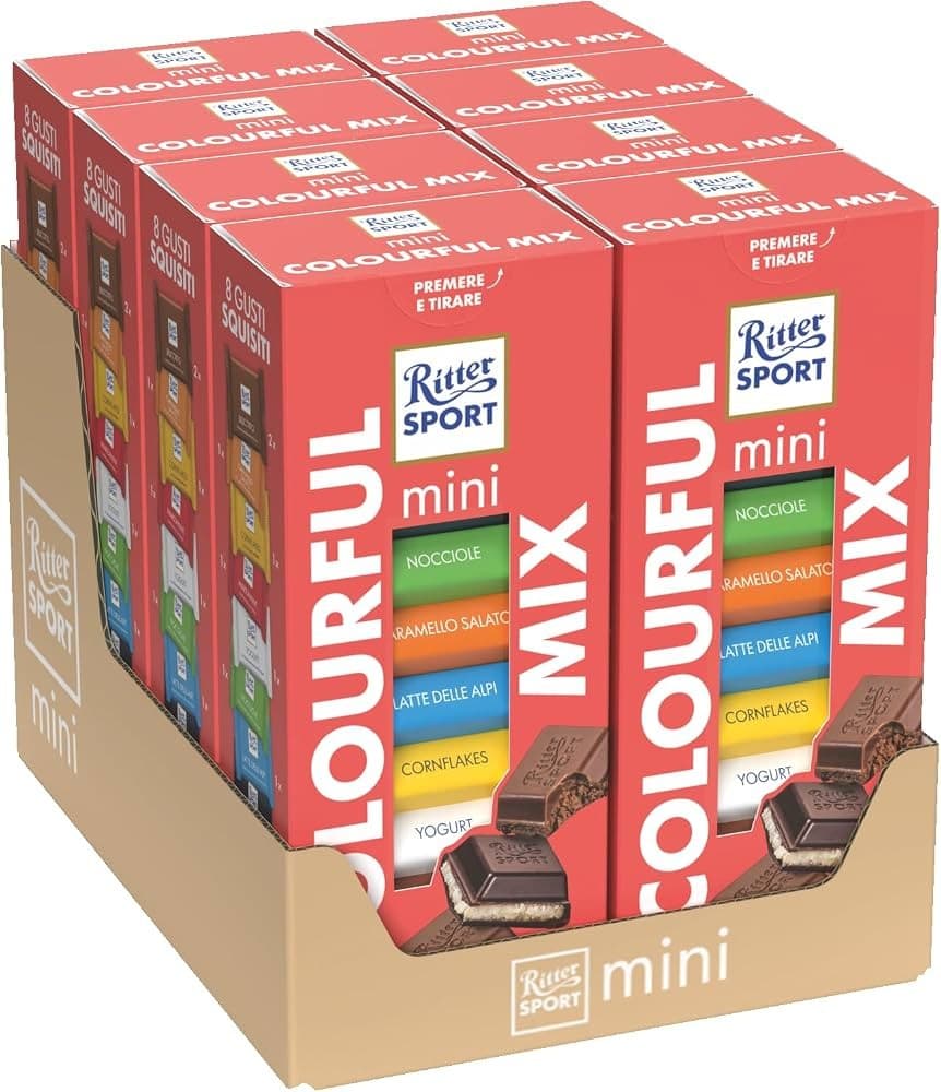 Mini Tower Ritter gusti assortiti, 150 g RITTER SPORT – Carrefour