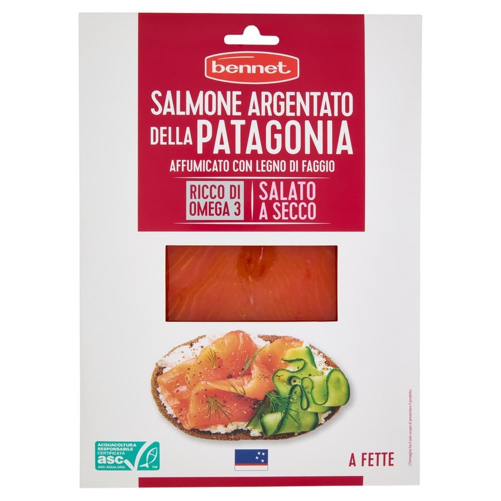 Salmone argento della Patagonia affumicato 100 g in offerta da Carrefour
