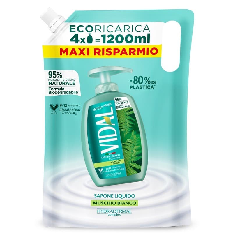 Vidal sapone liquido, 1.2 lt – Coop