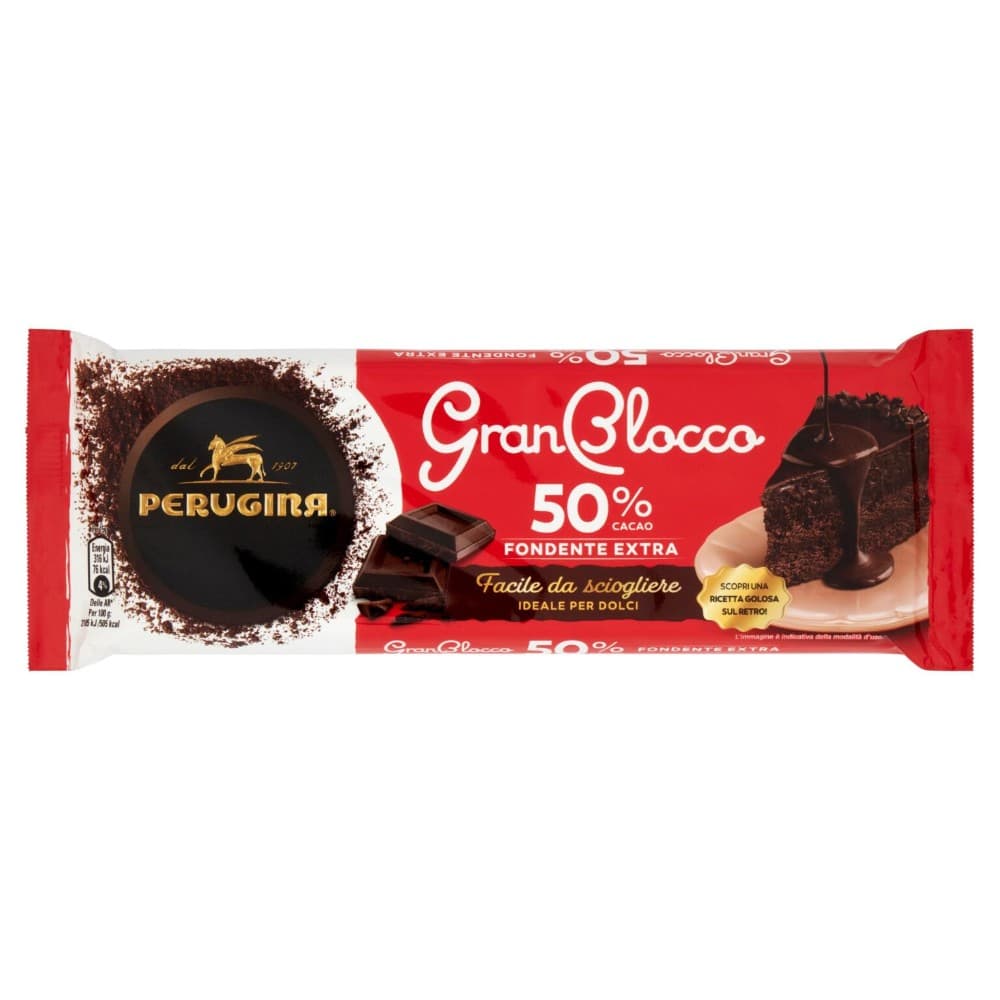 Perugina Gran blocco fondente, 150 g – Bennet