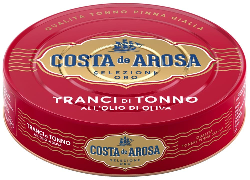 Tranci di tonno all'olio di oliva Costa de Arosa 500 g in offerta da Bennet