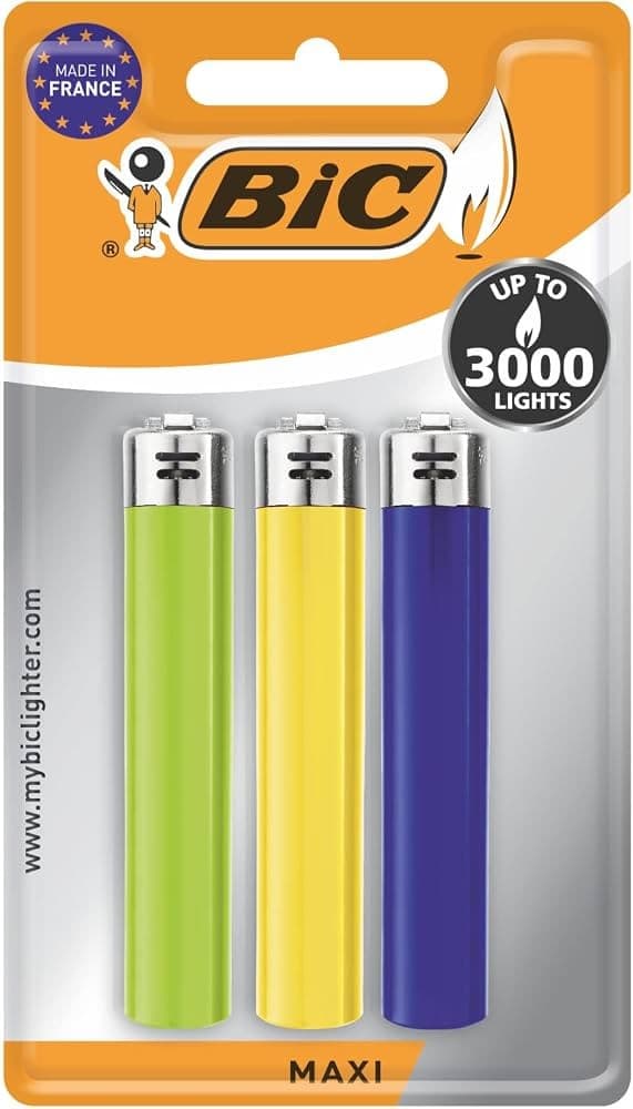 BIC accendino maxi, 3 pz – Tigota
