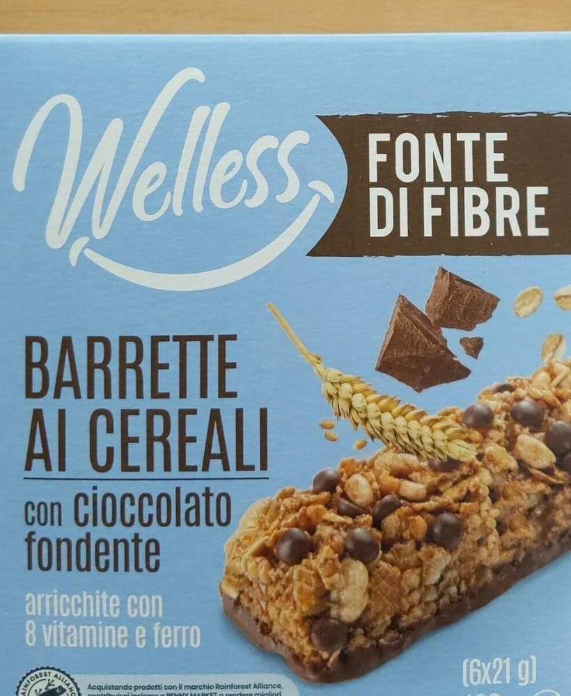 Barrette ai cereali, 126 g Welless – Penny