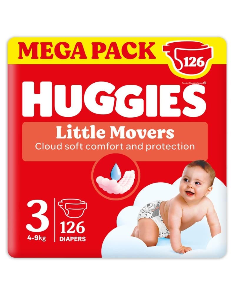 Pannolini Huggies, misure varie – Bennet
