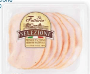 Petto di Tacchino Arrosto Nazionale, 100 g La Fattoria – MD