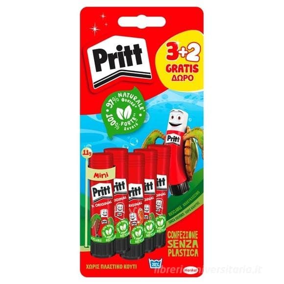 Pritt colla stick 11gr 5pz in offerta da Maury's