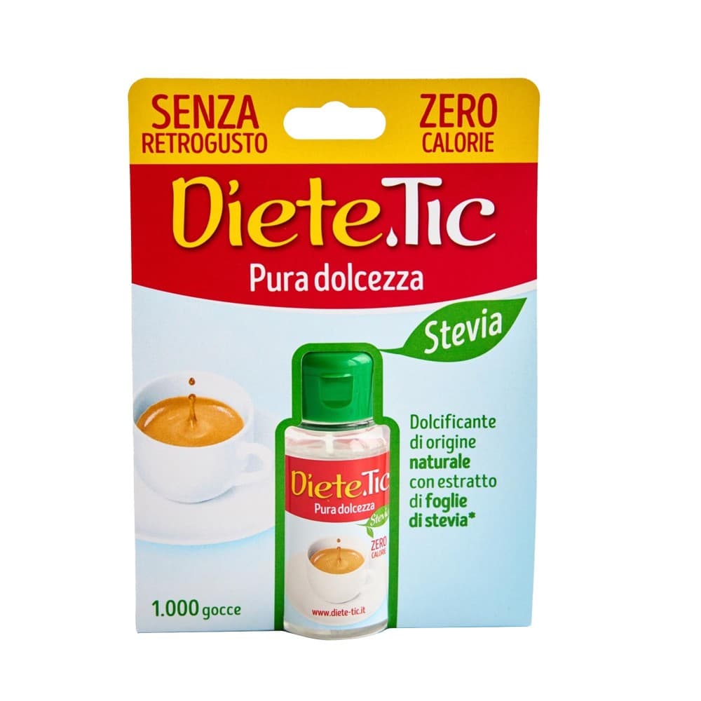 Dolcificante liquido Diete.Tic Stevia, 50 ml – Panorama