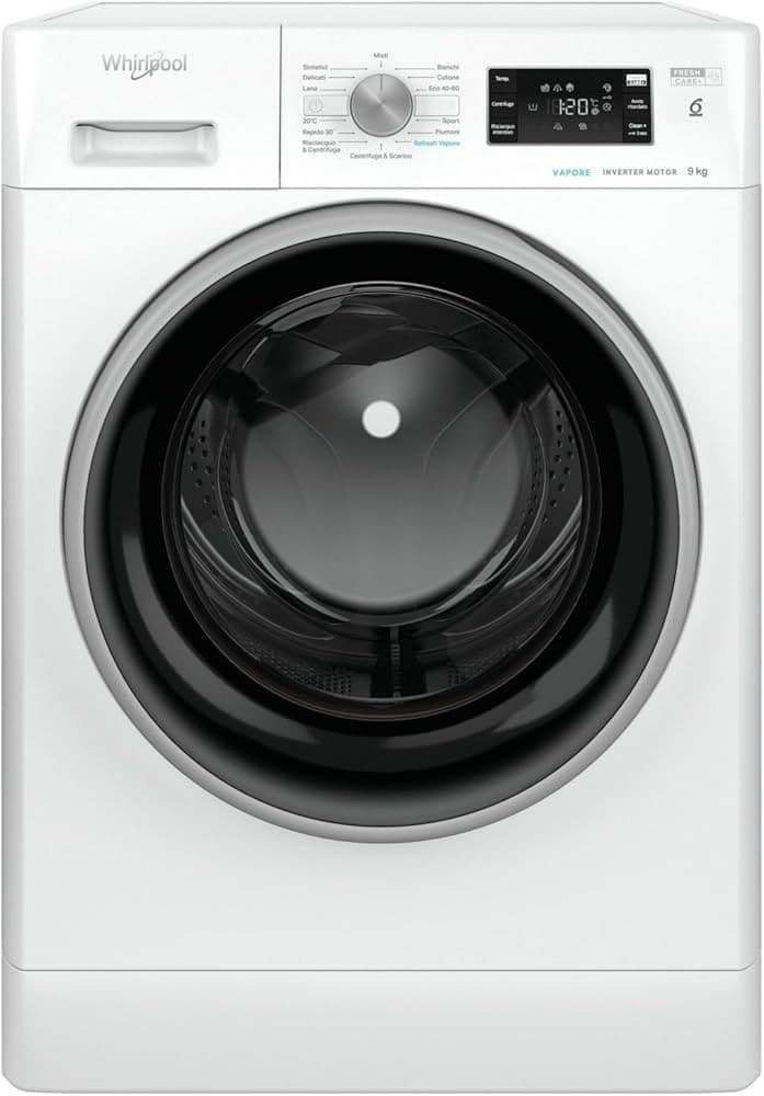 Whirlpool lavatrice FFB 948 BSV IT, 9 kg – Comet