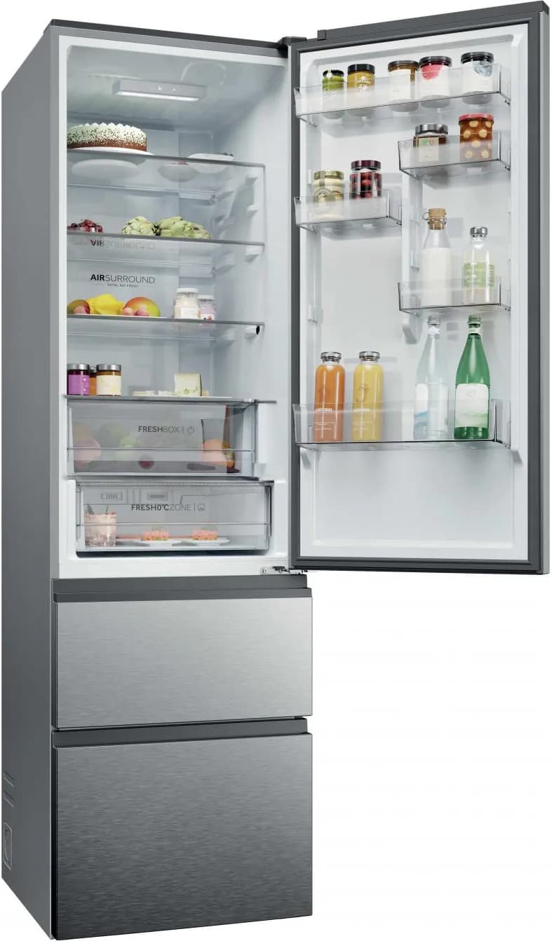 Haier frigo combinato HTR3620CNMG 414 LT in offerta da Comet