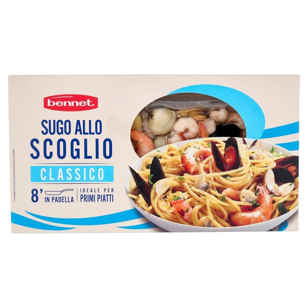 Sugo allo scoglio classico 450 g Bennet in offerta da Bennet