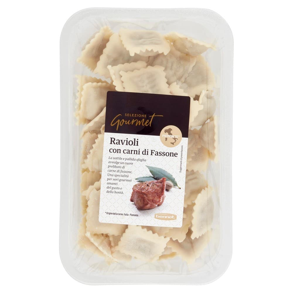 Ravioli freschi alla Mugellana o Girasoli di carne 250 g Gourmet Bennet in offerta da Bennet