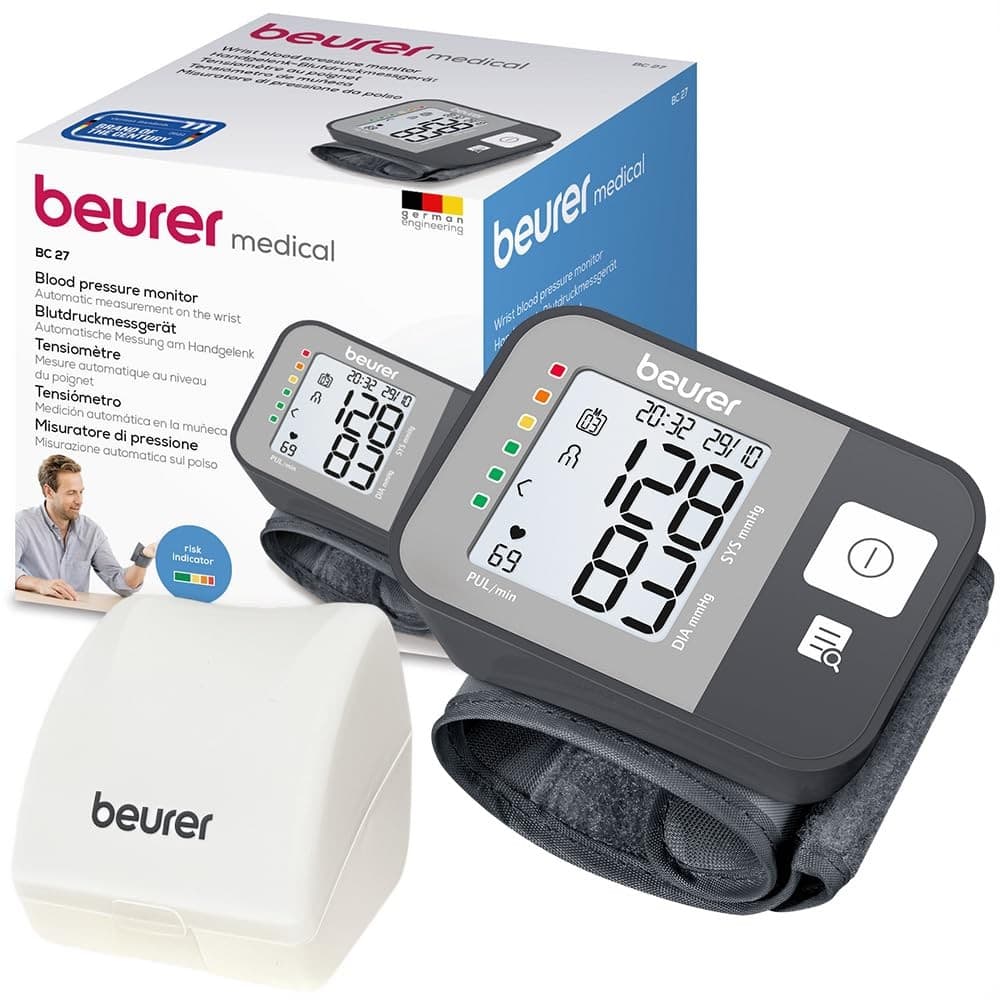 Beurer misuratore di pressione da polso BC 27 – Euronics