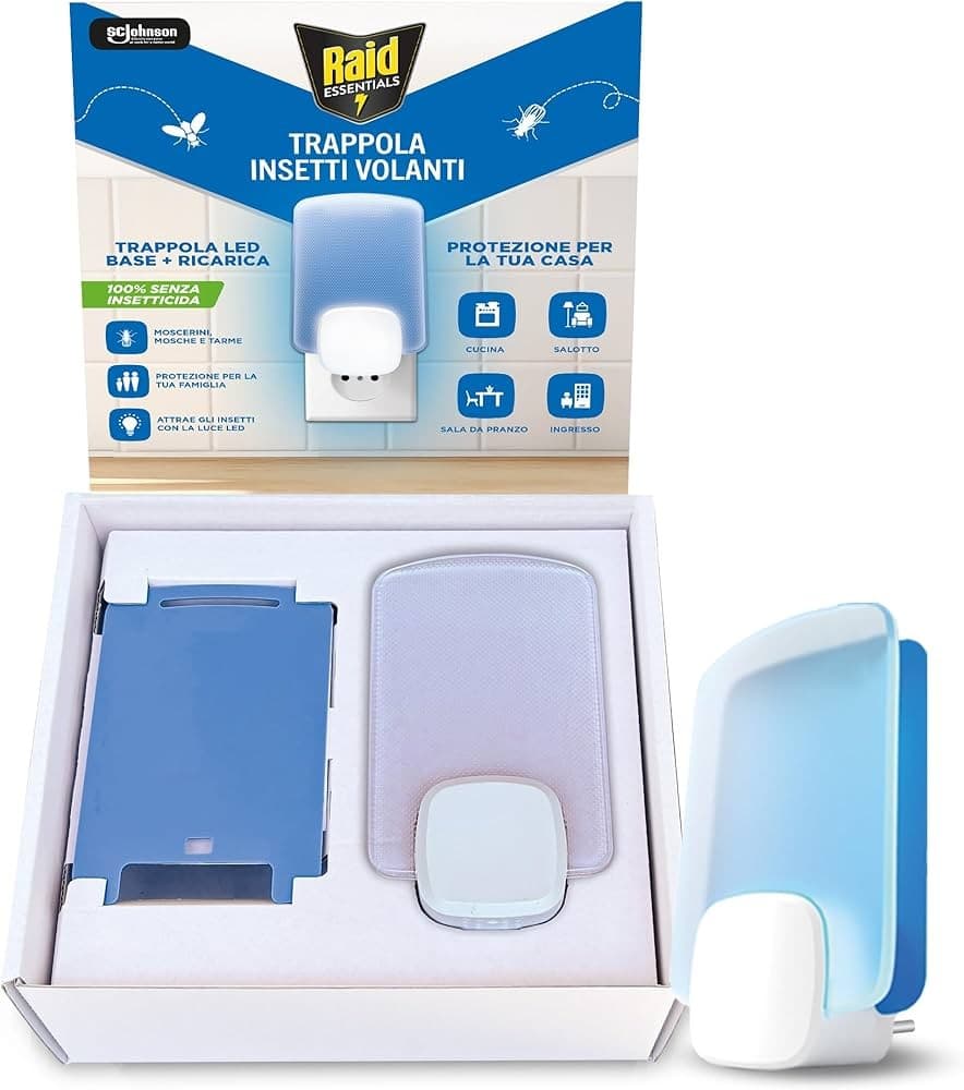 Trappola insetti volanti Raid Essentials in offerta da Tigota