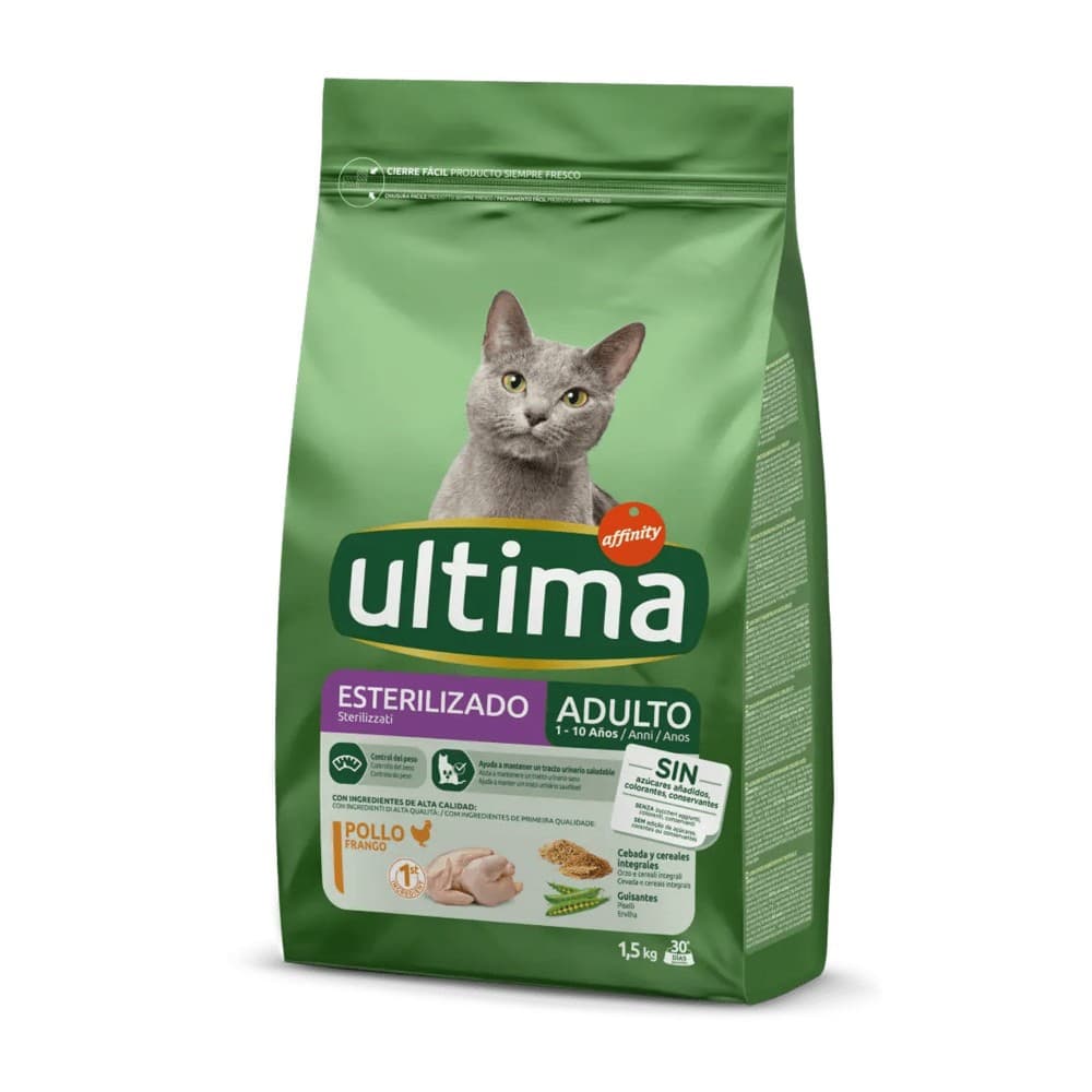 Alimento Secco per Gatti Ultima Cat 1,5 kg in offerta da Carrefour