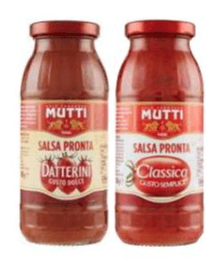 Mutti salse pronte gusti assortiti 300 g in offerta da Iper La grande i