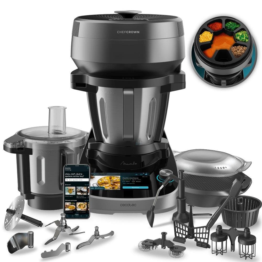 Robot da Cucina Multifunzione Mambo CookKing Total Gourmet Cecotec – Carrefour