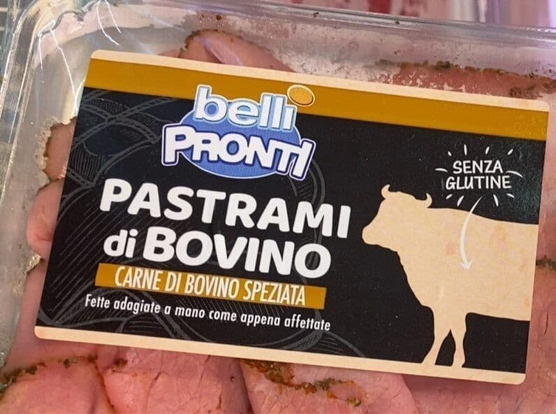 Belli pronti pastrami di bovino 100 g in offerta da Dpiù