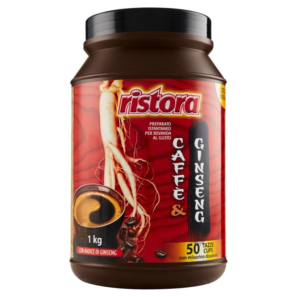 Preparato istantaneo bevanda al gusto caffè & ginseng, 1 kg Ristora – Carrefour