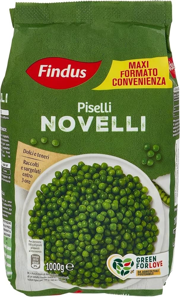 Findus piselli novelli 1.100 g in offerta da Esselunga