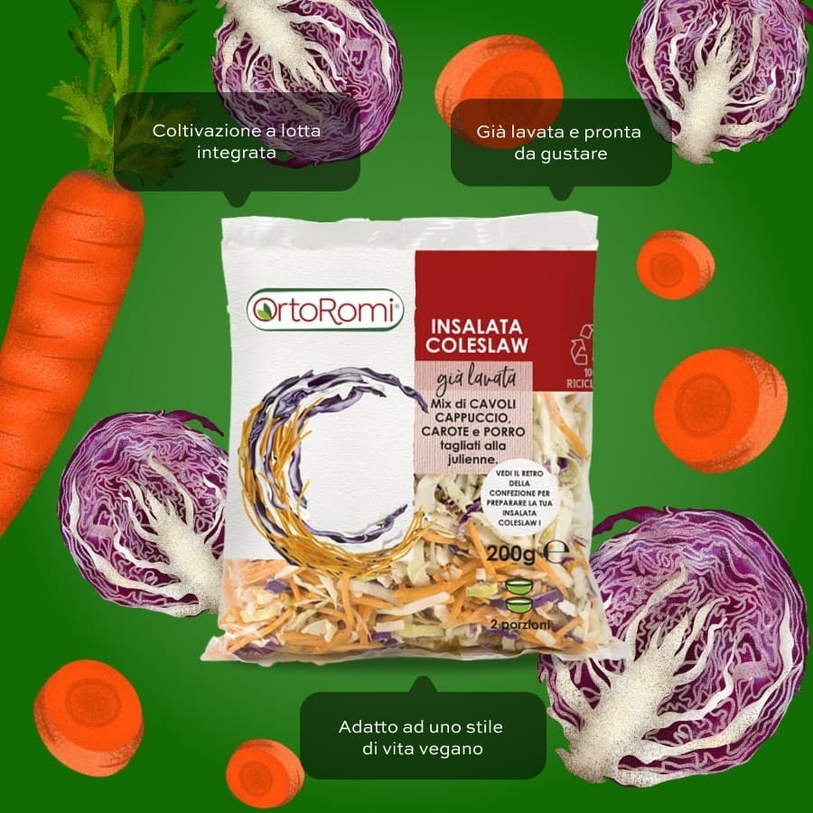 Insalata Coleslaw, 200 g – Bennet