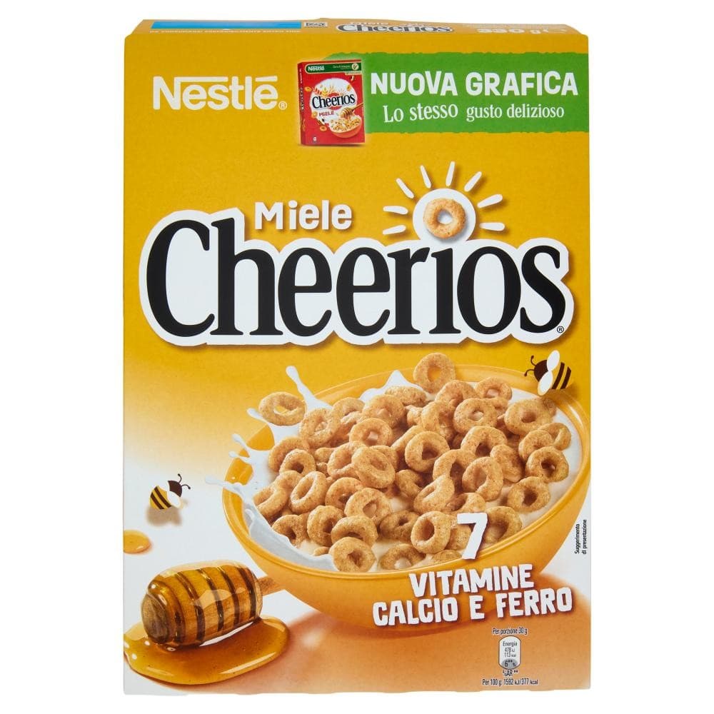 Cereali integrali al miele Cheerios, 330 g – Bennet