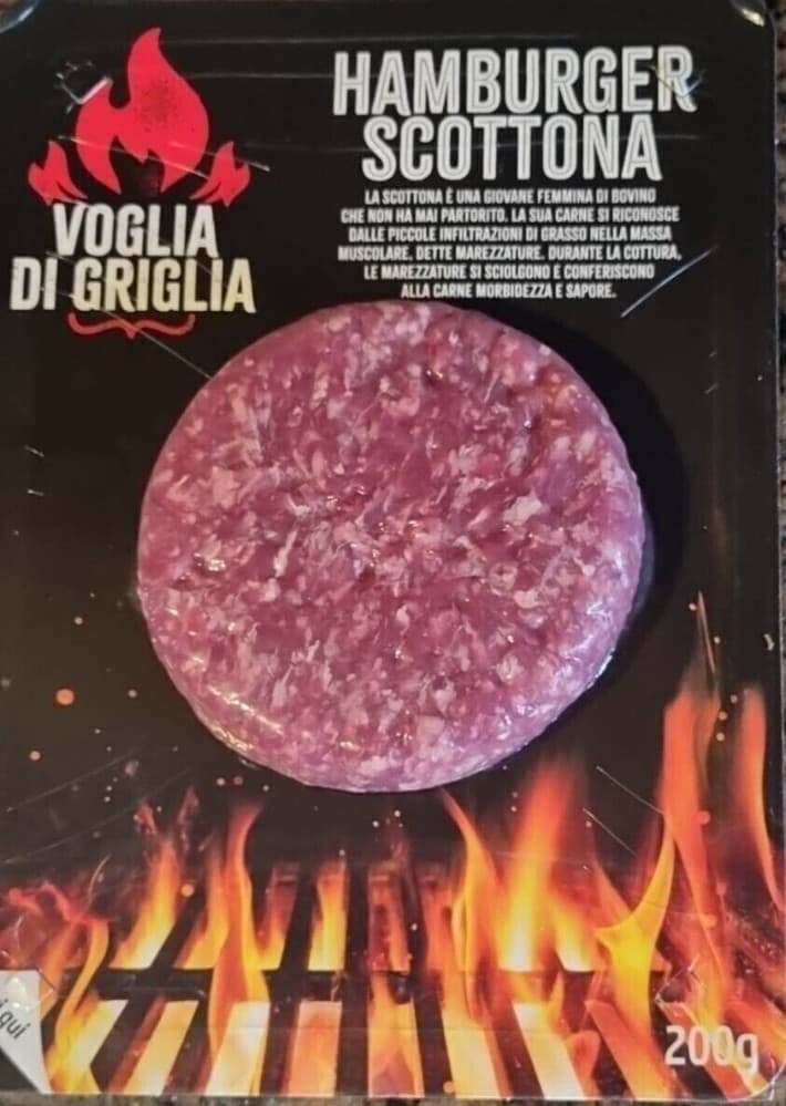 Hamburger di Scottona Voglia di Griglia, 200 g – Penny