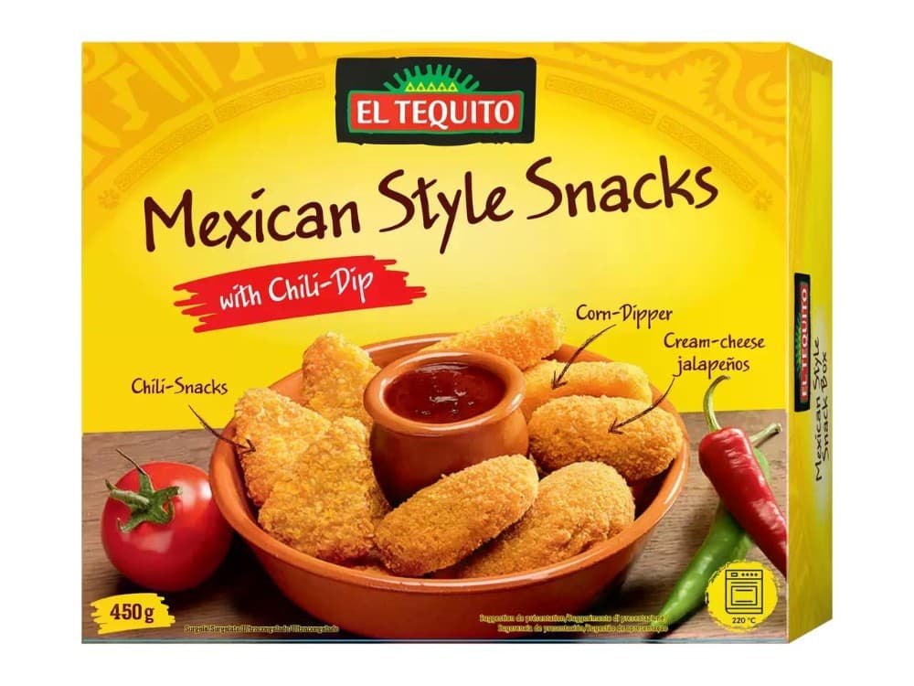 El Tequito Box con snack in stile messicano 450 g in offerta da Lidl
