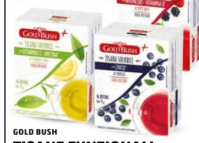 Gold Bush tisane funzionali solubili, 16 bustine – ALDI