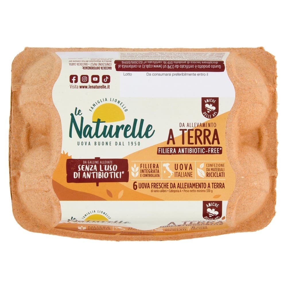 6 Uova Romagnole Le Naturelle, 6 pezzi – Iper La grande i
