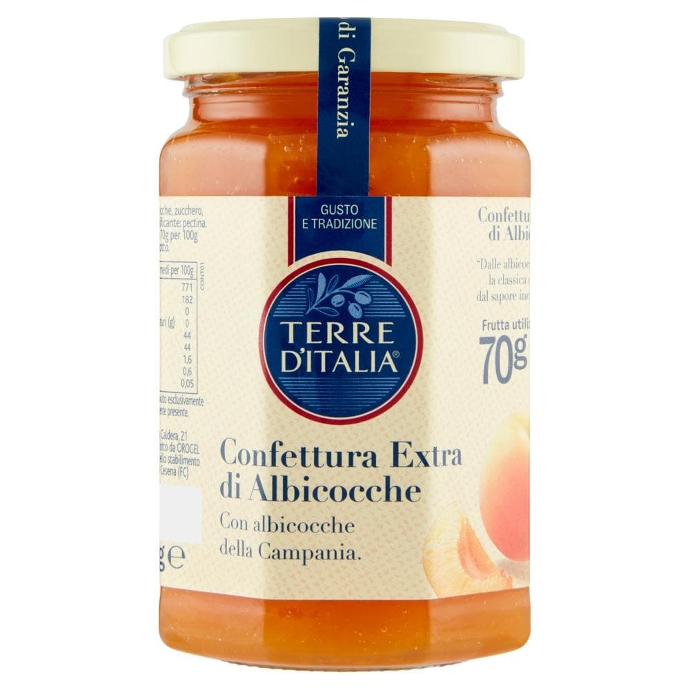 Marmellate o Confetture Extra Terre d'Italia Gusti Assortiti, 340 g – Carrefour