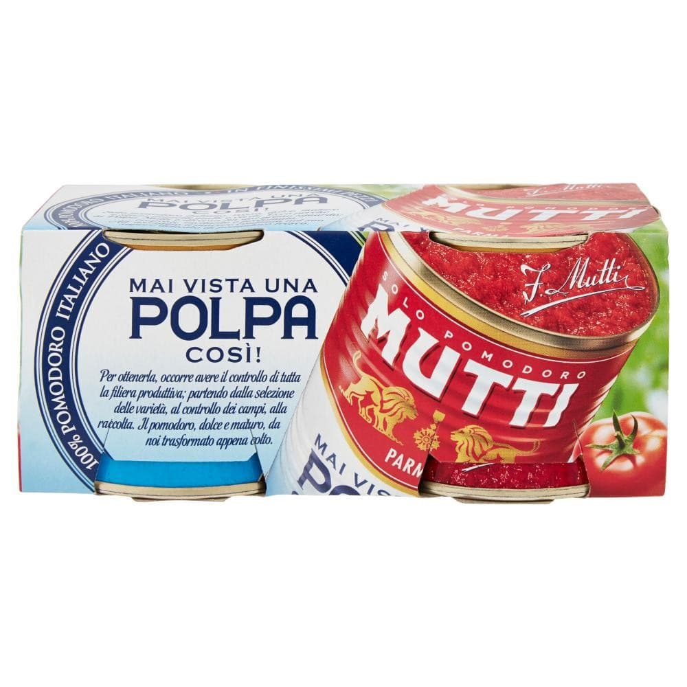 Polpa di pomodoro Mutti 2x210 g in offerta da Il Gigante