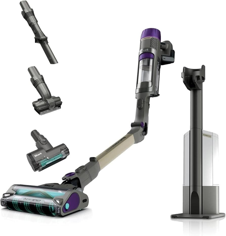 Shark PowerDetect Clean & Empty aspirapolvere senza filo con autosvuotamento – Comet