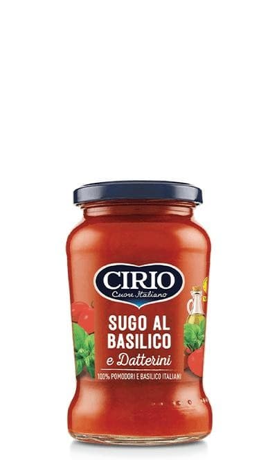 Sugo Cirio pomodoro e datterini/basilico e datterini 350 g in offerta da Il Gigante