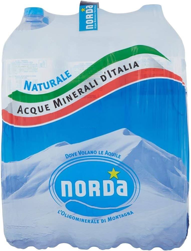 Norda acqua naturale 6 x 2 l = 12 l in offerta da Penny