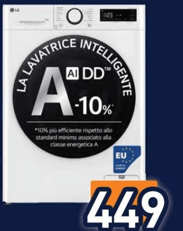 Lavatrice F4R3010NSWB LG – Unieuro