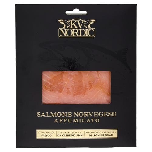 Salmone norvegese affumicato 50 g KV Nordic in offerta da Panorama