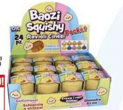 Squishy Baozi ravioli cinesi TNT, 24 pz – Il Gigante